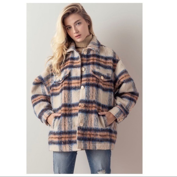 MOUNTAIN LAUREL- Plaid Wool Jacket - Picture 9 of 15